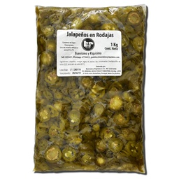 [PT025.2/001KG] Jalapeños en Rodajas Kg