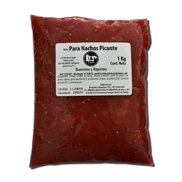 [PT013.4/001KG] Salsa Para Nachos Picante Kg