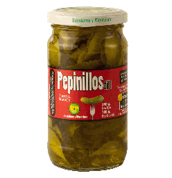 [PT038.1/340GR] Pepinillos en Rodajas Tipo Americano